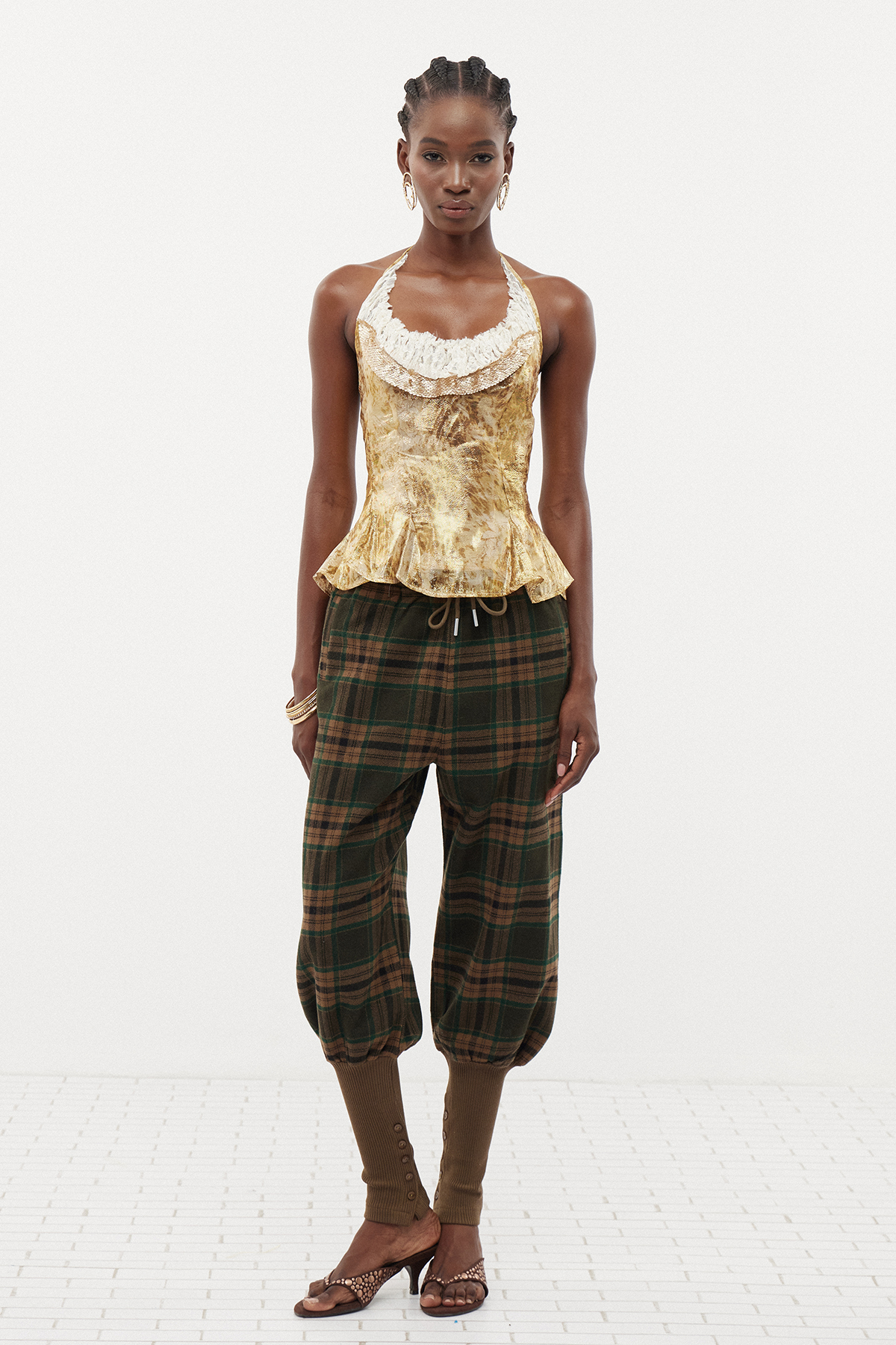 Ermacora Plaid Pants