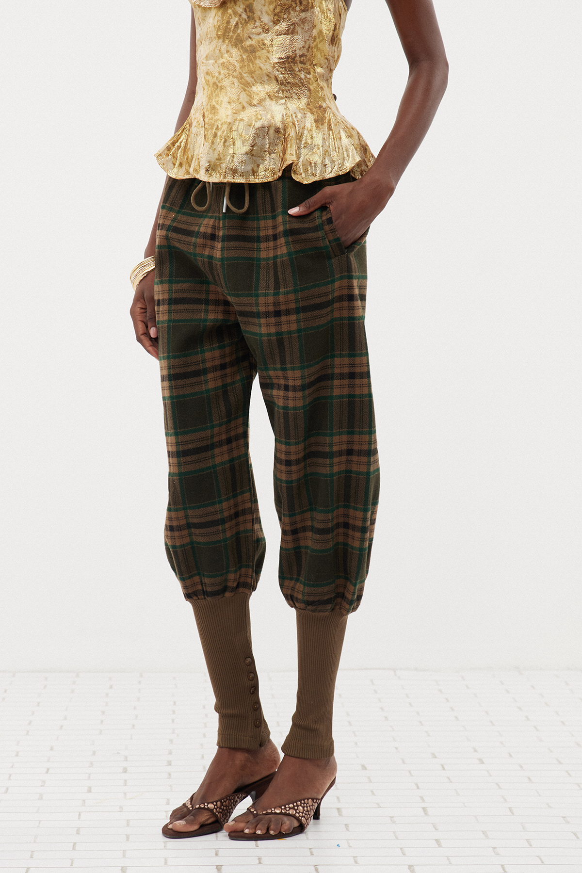 Ermacora Plaid Pants