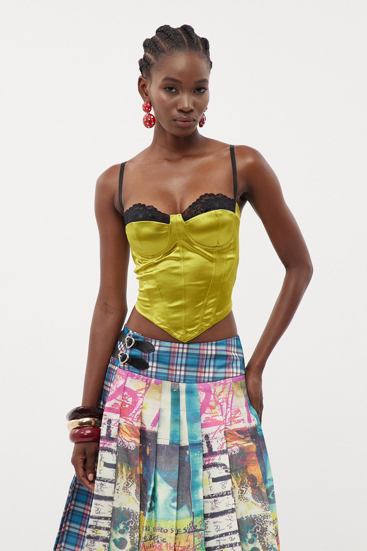 Ermal Lace Corset Top