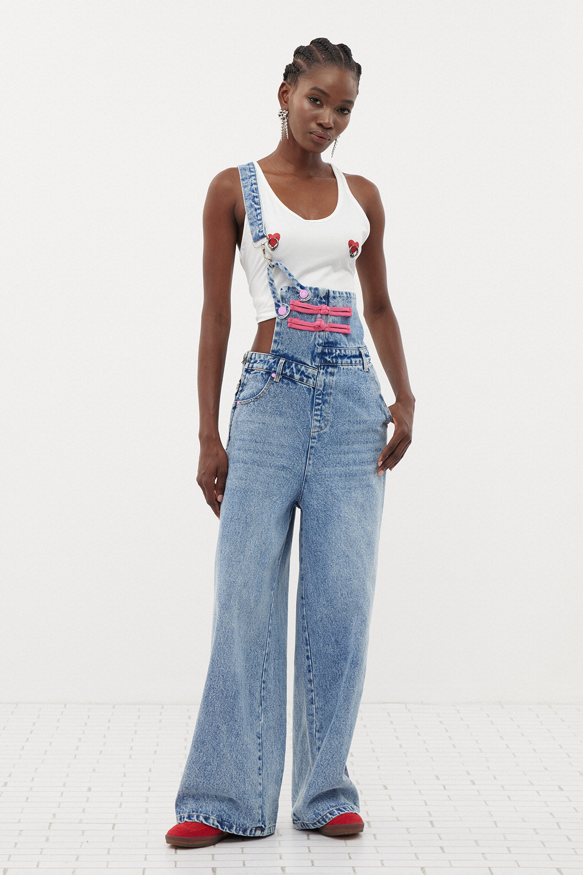 Ermengard Asymmetric Overalls