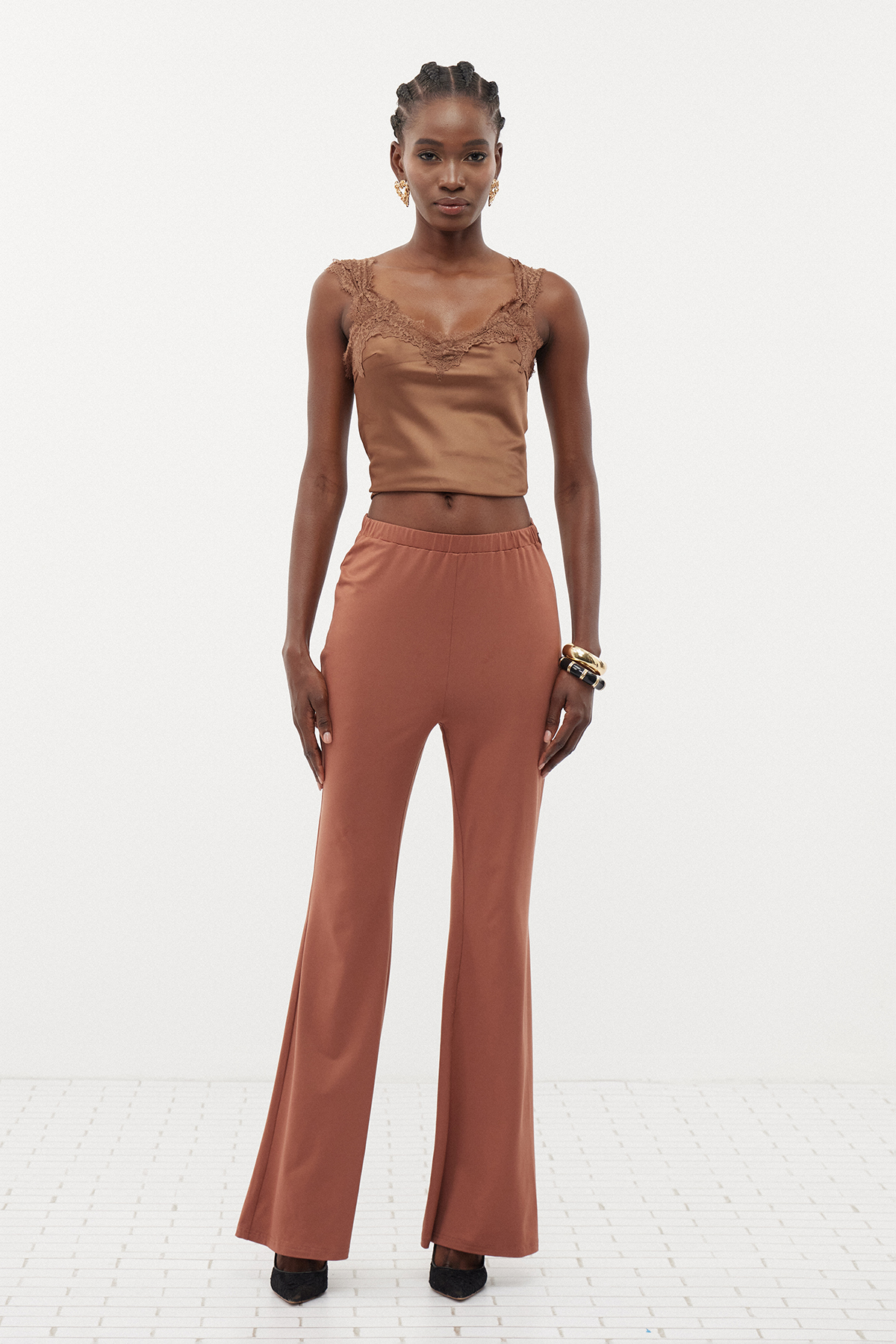 Erminio Embellished Bootcut Pants