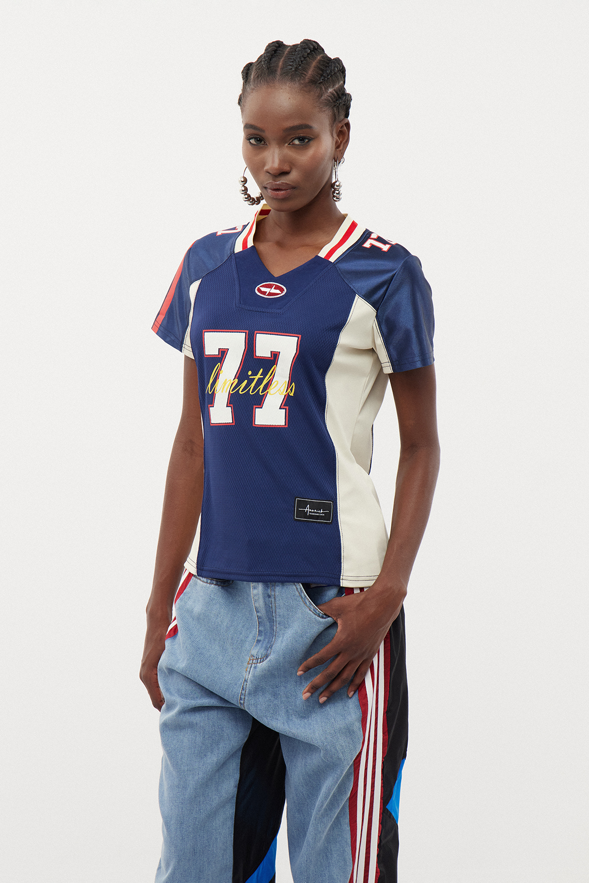 Ernie Print Stripe T Shirt