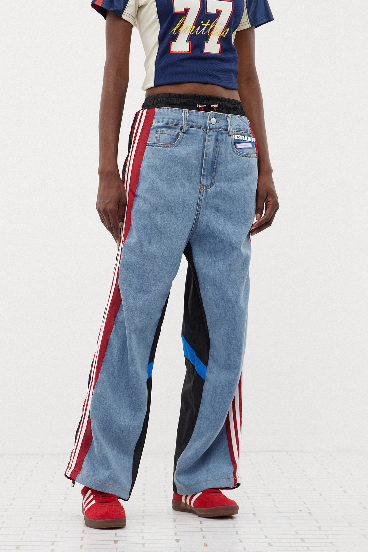Erno Stripe Jeans