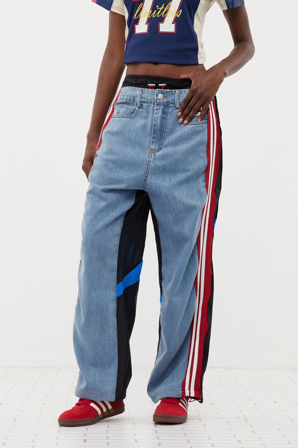 Erno Stripe Jeans