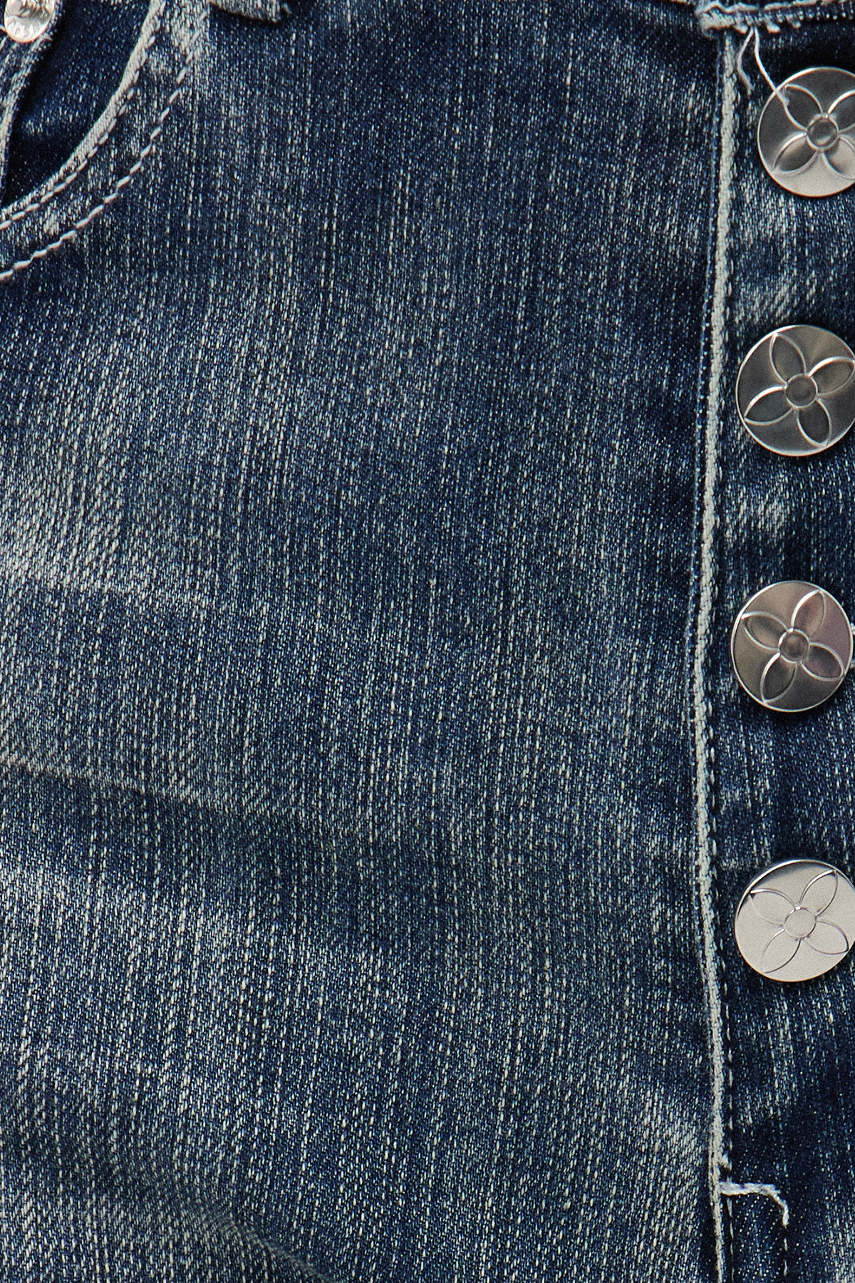 Ersi Bleached Baggy Jeans