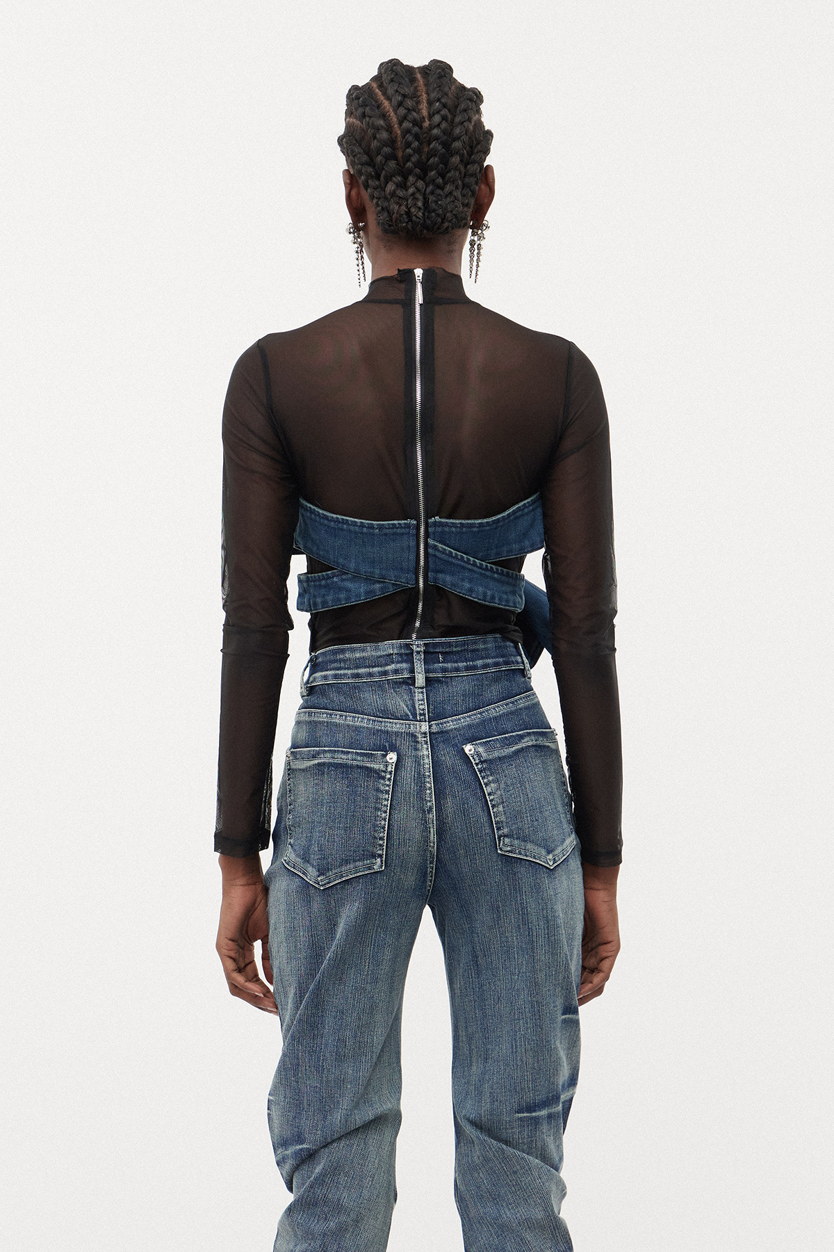 Ersilia Mesh Bow Top