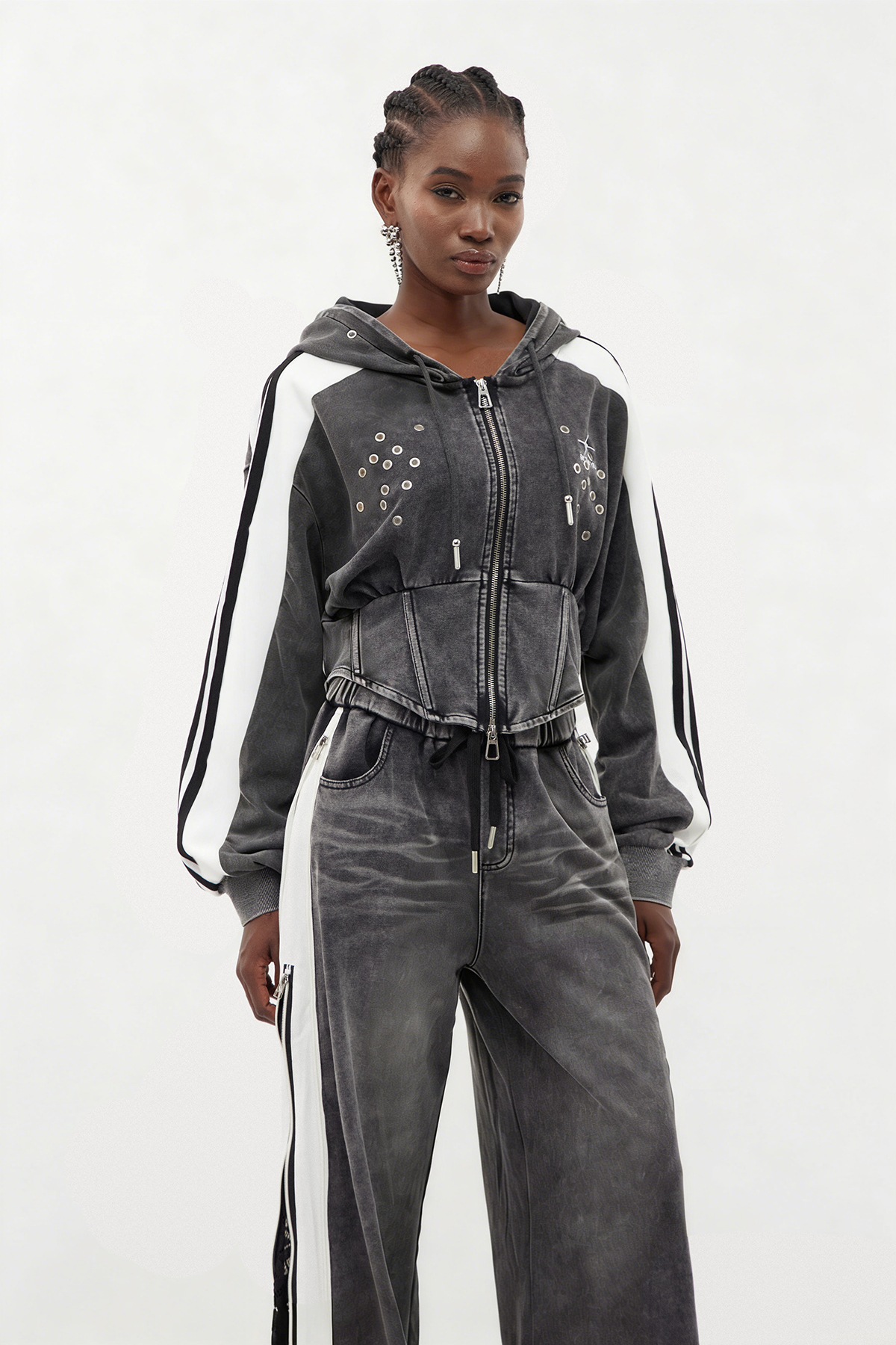 Erwin Eyelet Denim Jacket