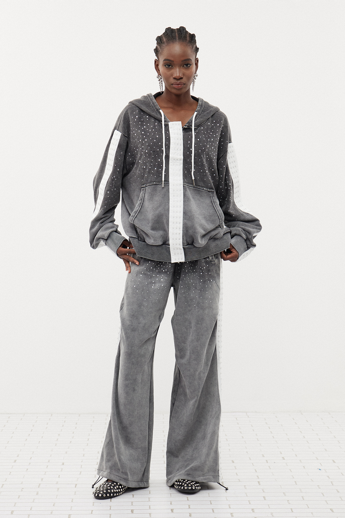 Eryk Rhinestone Hayley Pants