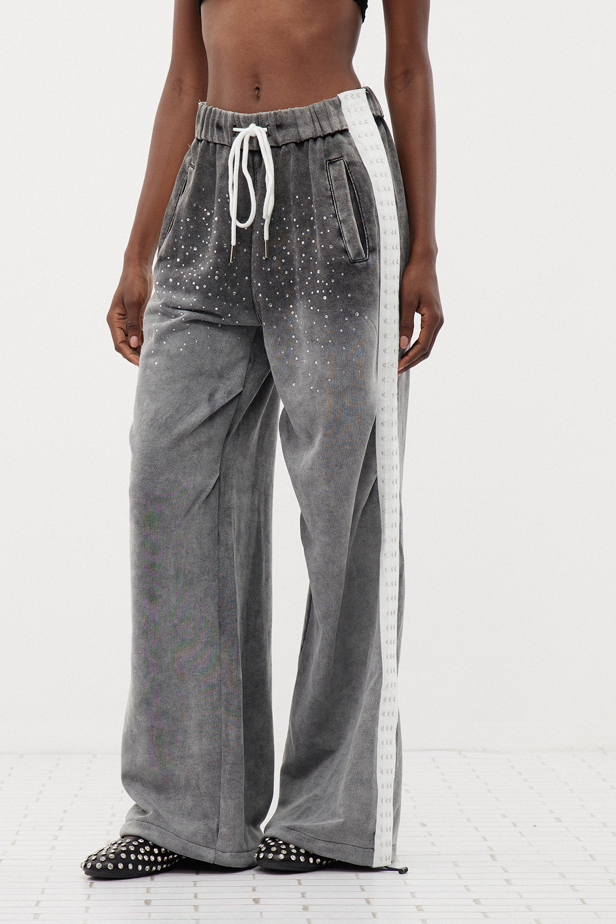 Eryk Rhinestone Hayley Pants