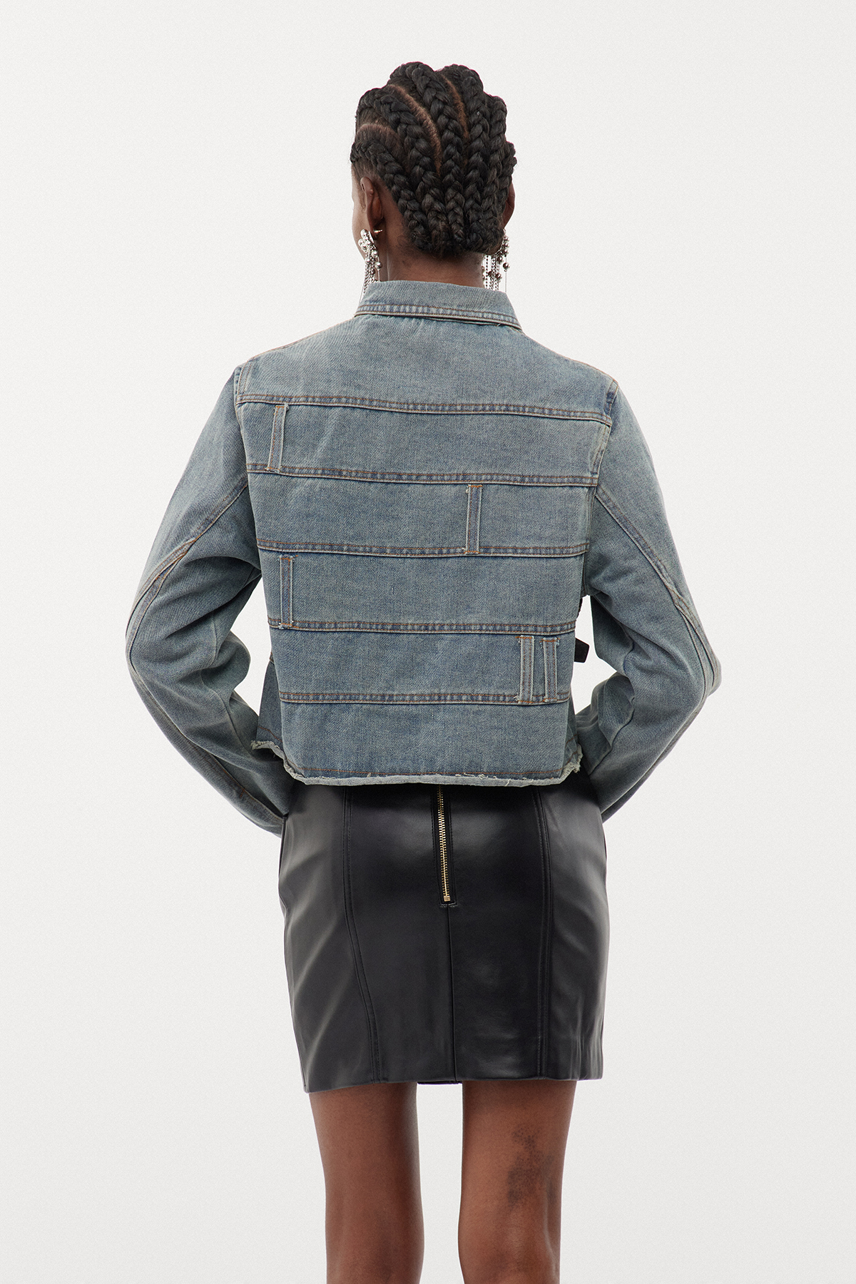 Esau Deconstruct Denim Jacket