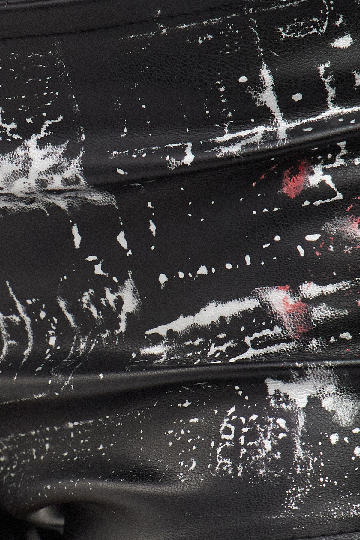 Ese Low Rise Leather Pants