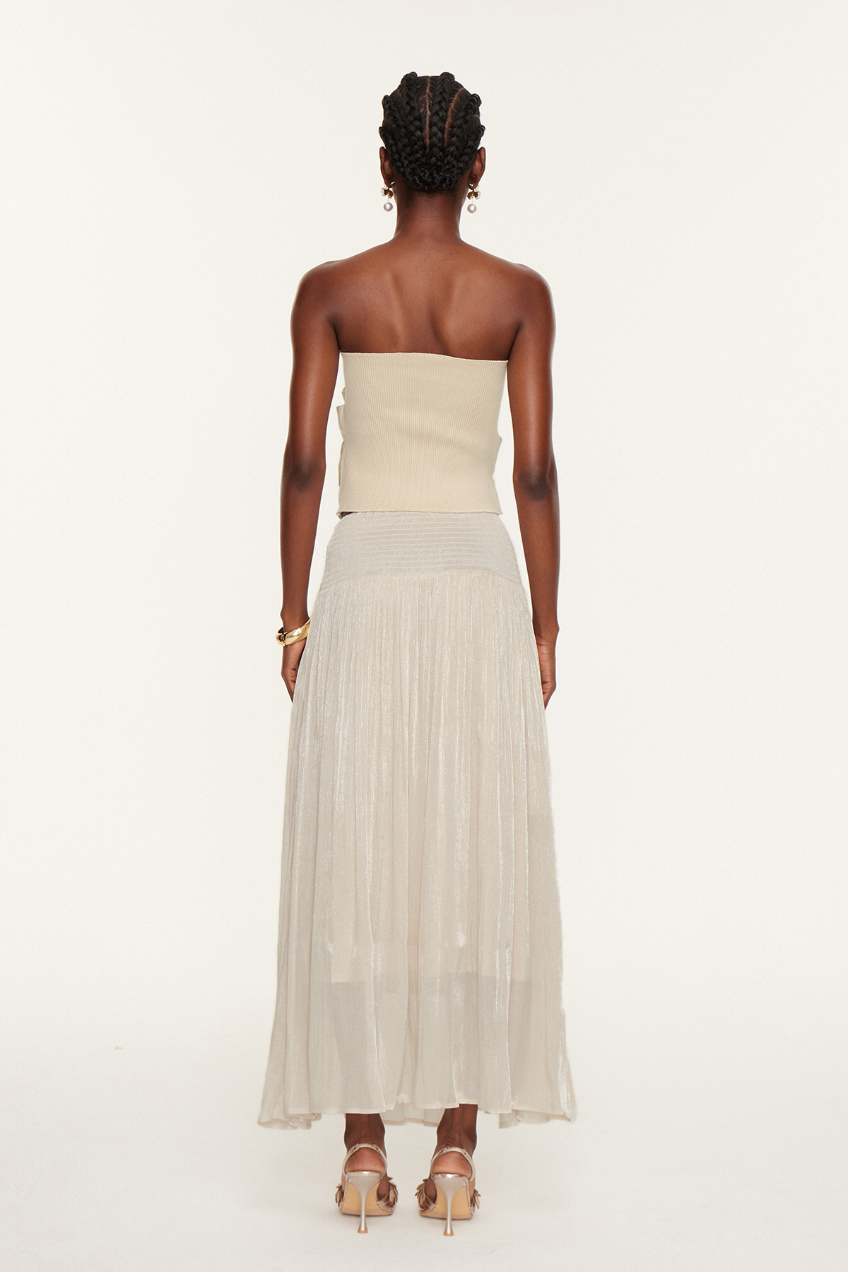 Esi Strapless Asymmetric Top