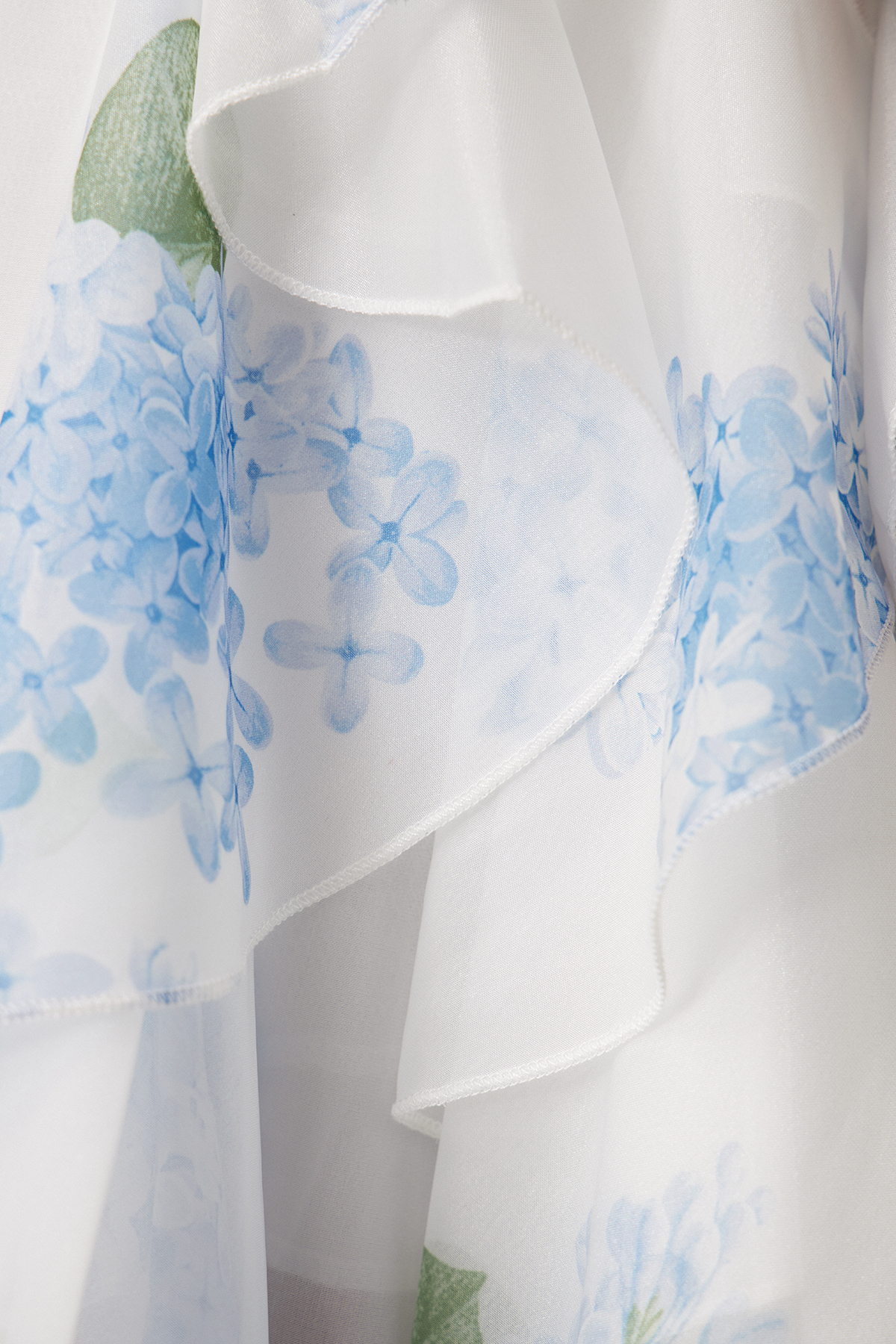 Esmail Floral Ruffle Mesh Mini Dress