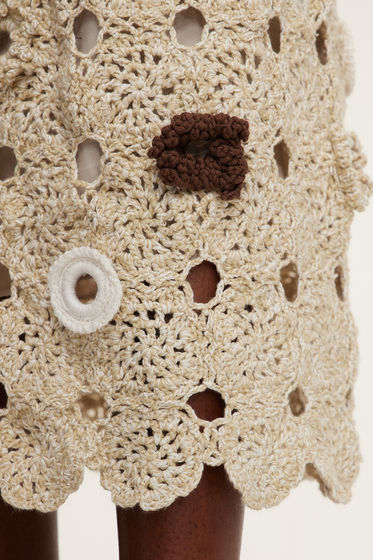 Esmond Cochet Flower Maxi Skirt