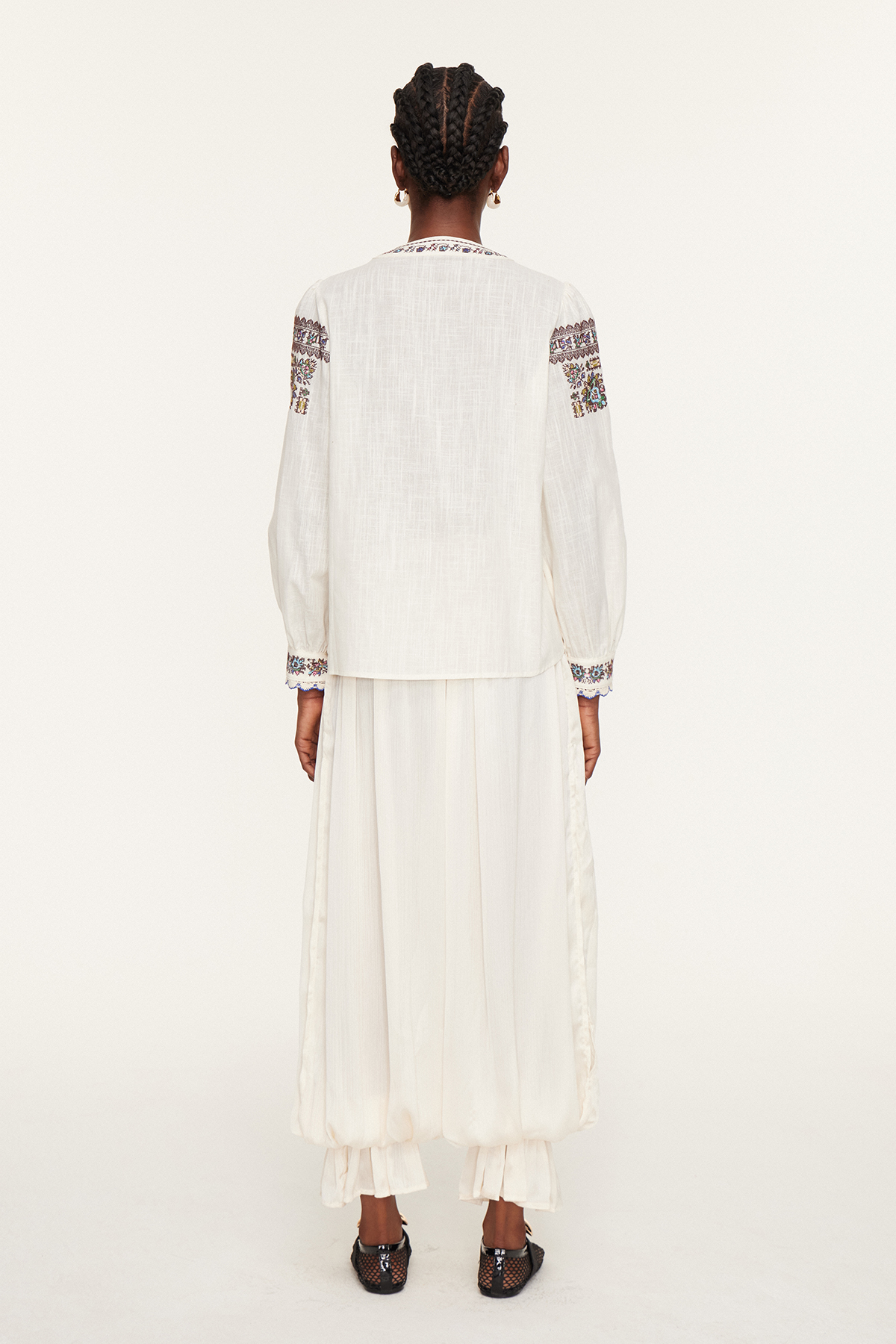 Essam Embroidered Top