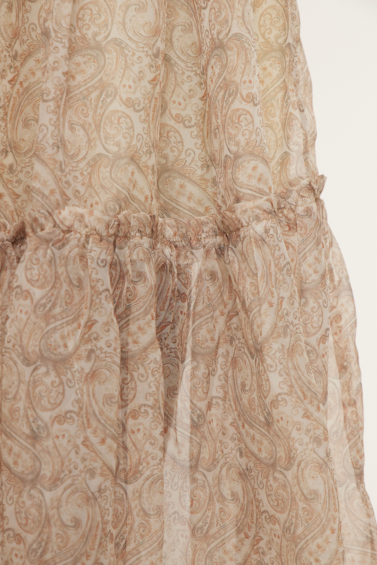 Essie Drawstring Floral Maxi Dress