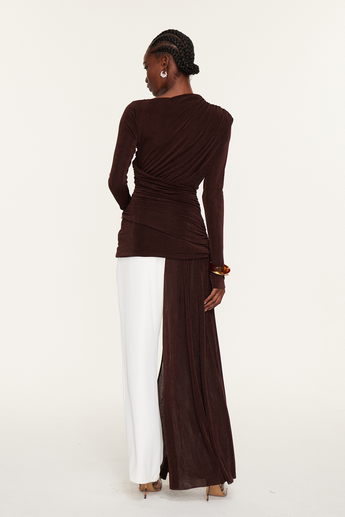 Ester Draped Fringe Top