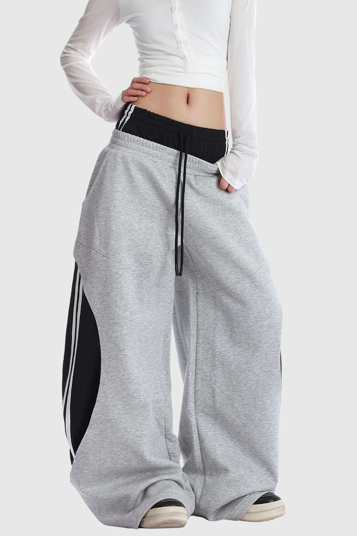 Fərid Deconstruct Stripe Pants