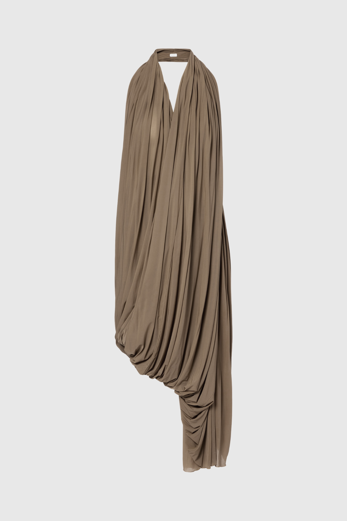 Faɗimatu Plunge Draped Midi Dress