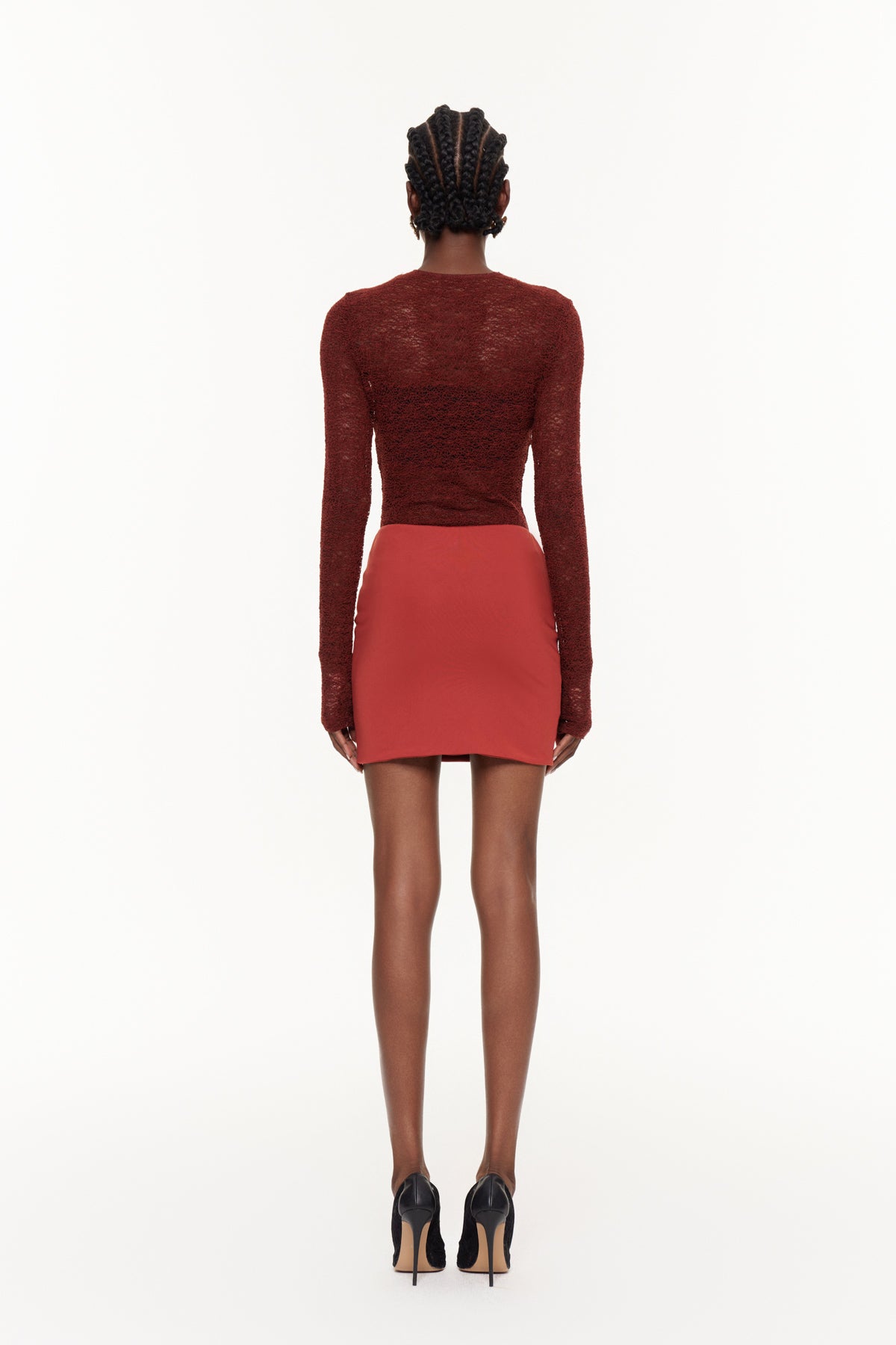 Fabian Crew Neck Bodycon Mini Dress