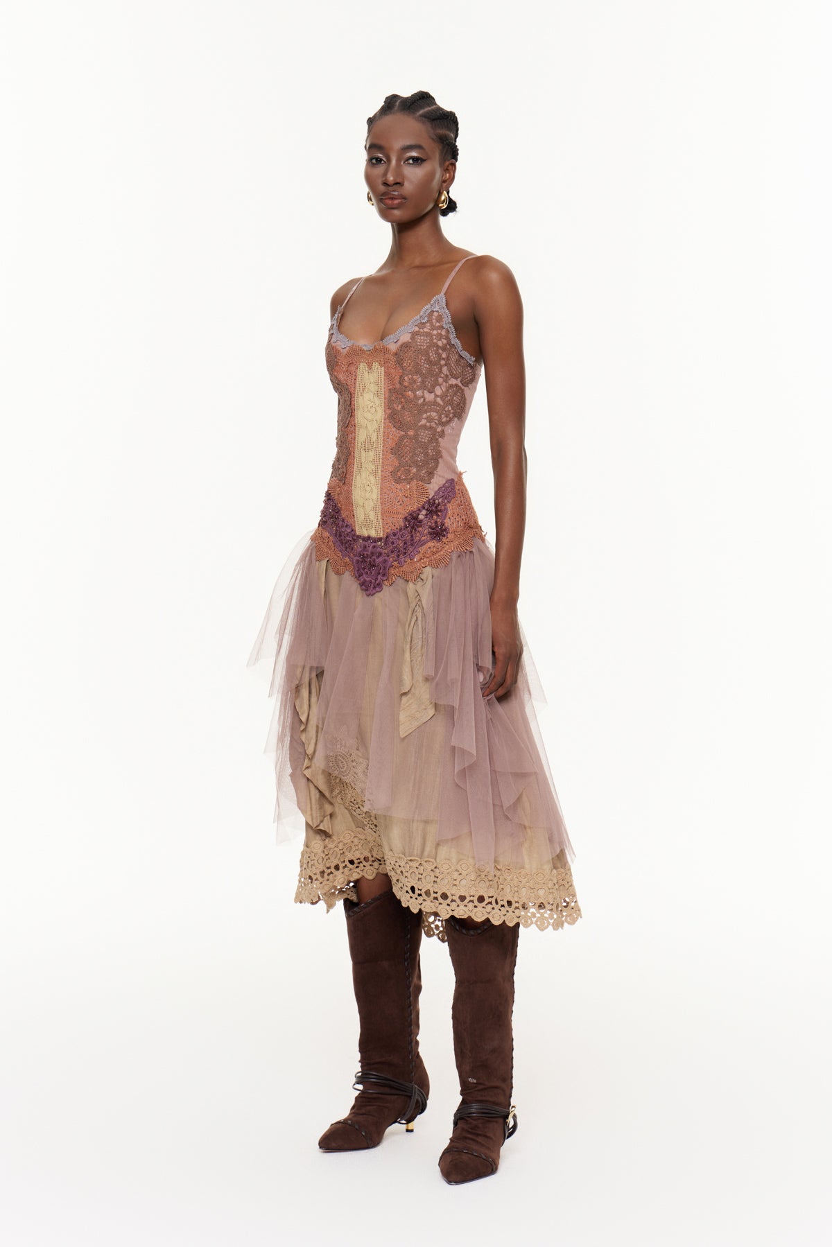 Fabricius Spaghetti Knit Midi Dress