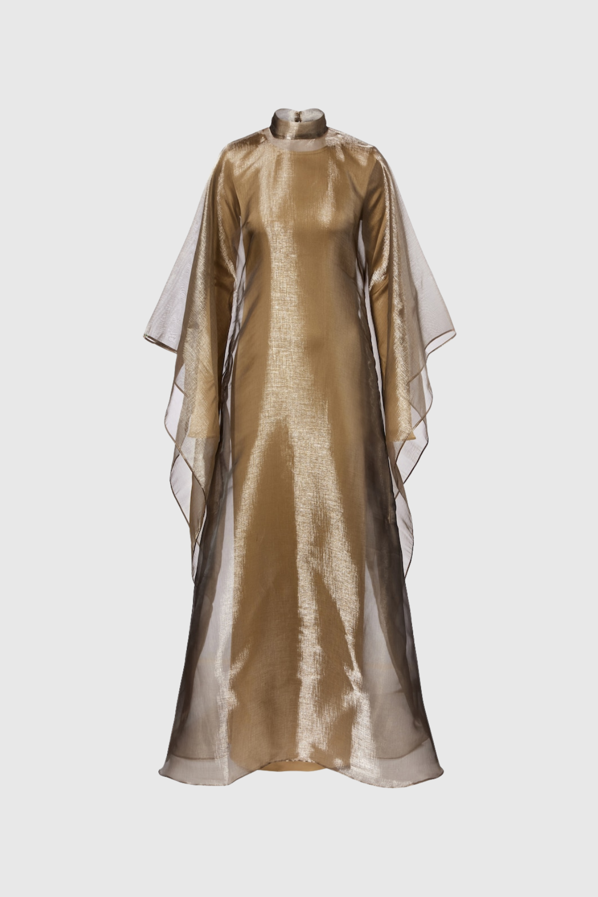 Faelan Mesh Shawl Maxi Dress