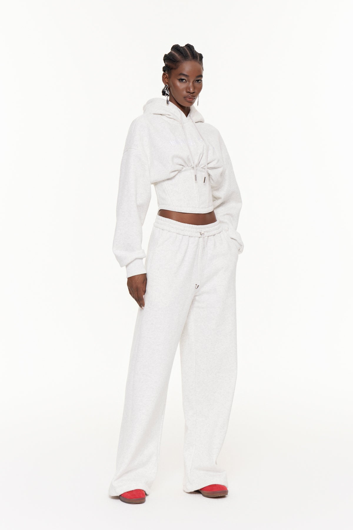 Falk Hooded Corset Pants Set