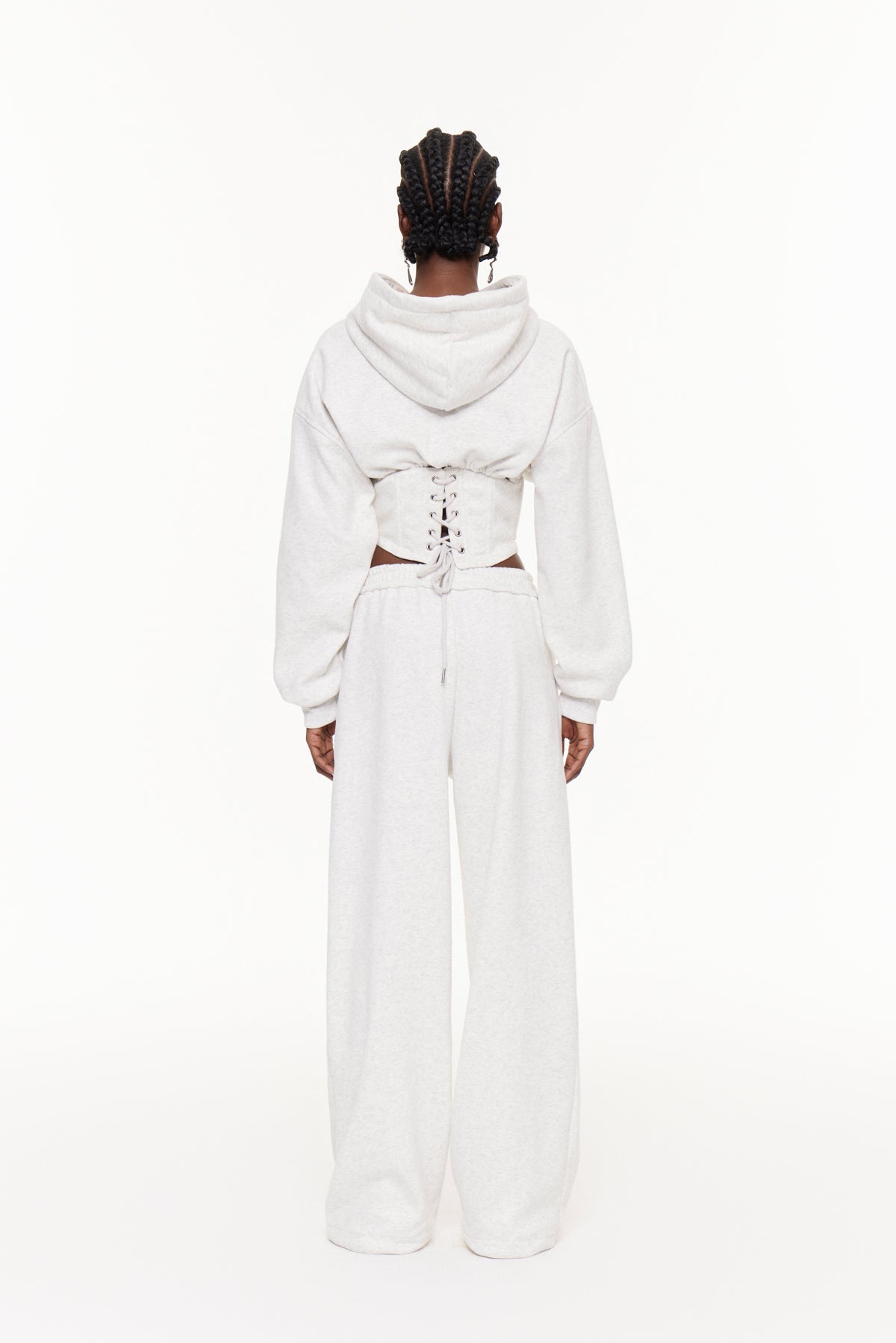 Falk Hooded Corset Pants Set