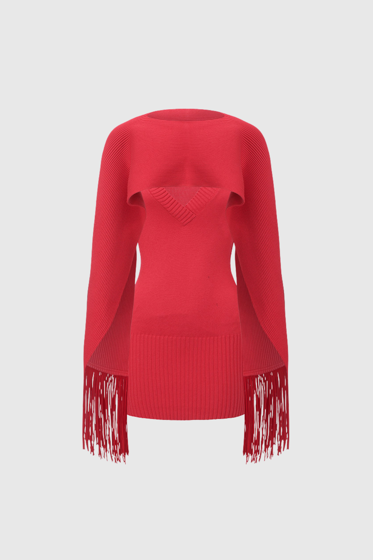 Feliciano V Neck Knit Mini Dress