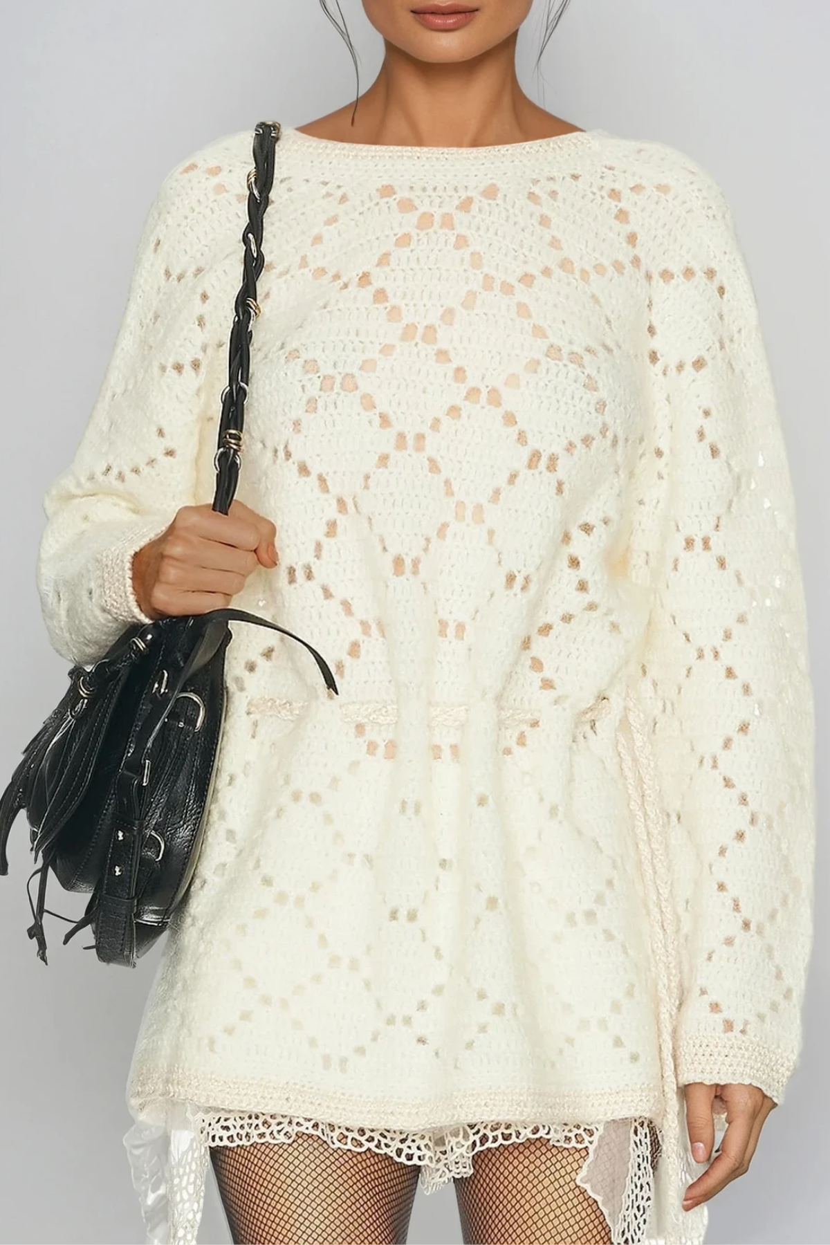 Felicidade Cutout Knit Top