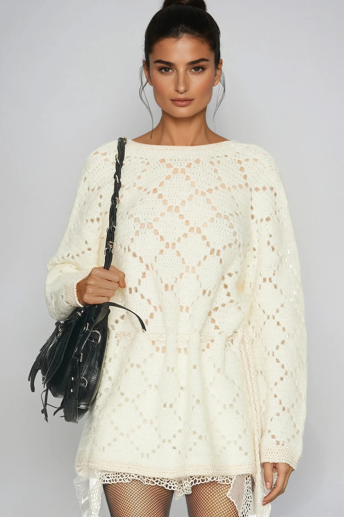 Felicidade Cutout Knit Top