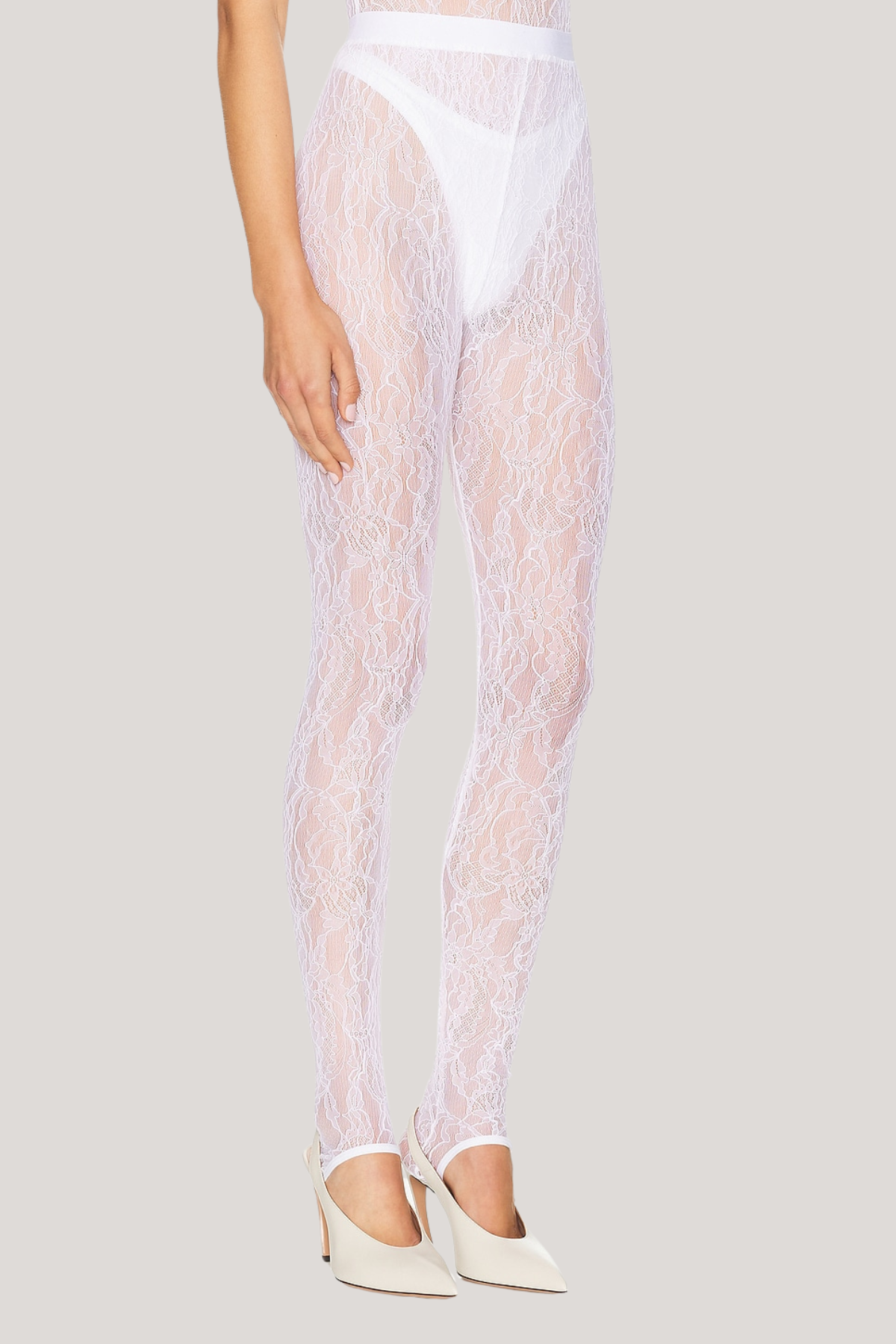 Felicienne Lace Skinny Pants