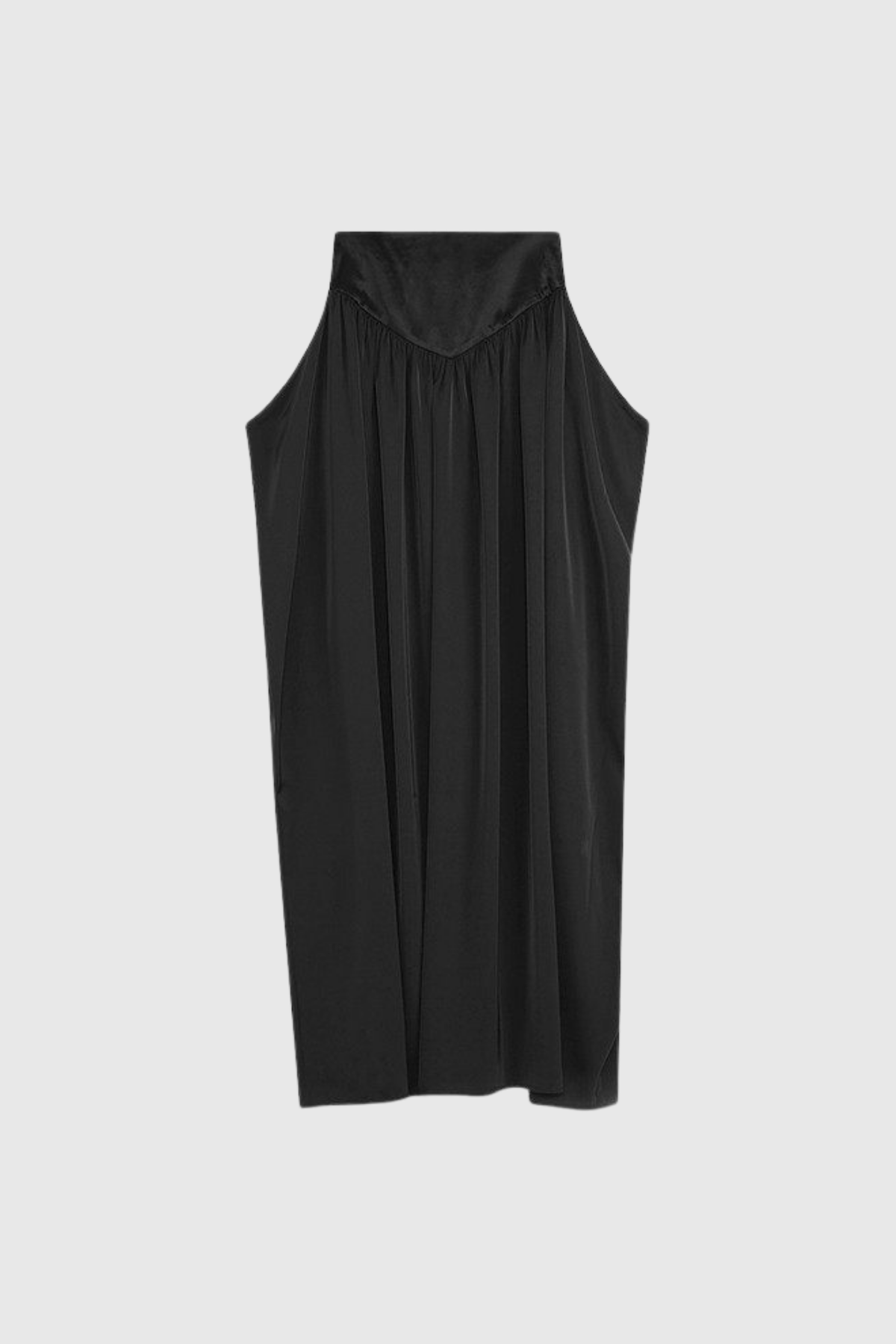 Felicita Tie Up Ruch Skirt Set