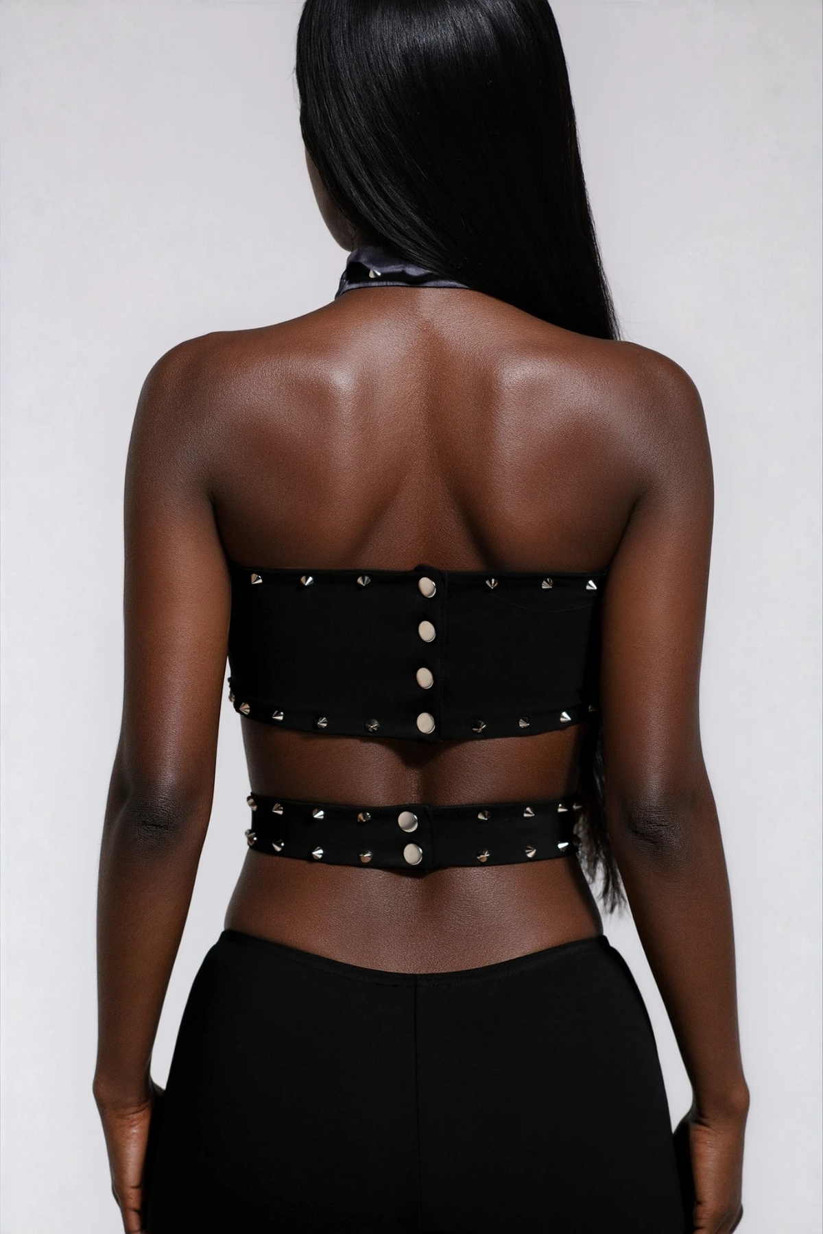 Felipa Halter Neck Embellished Jumpsuit