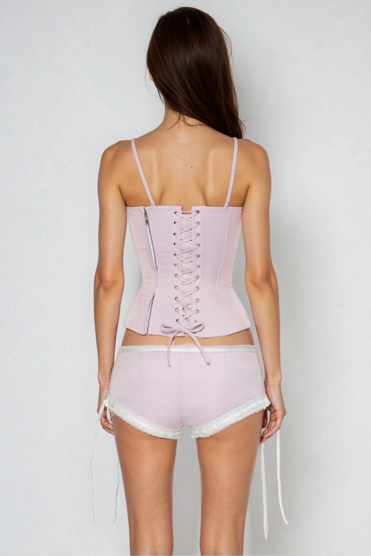 Felipe Corset Lace Up Top