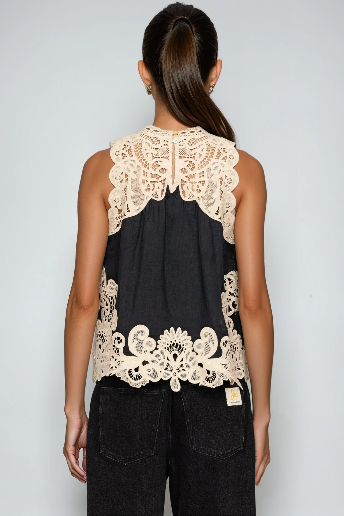 Felisa Sleeveless Cutout Top