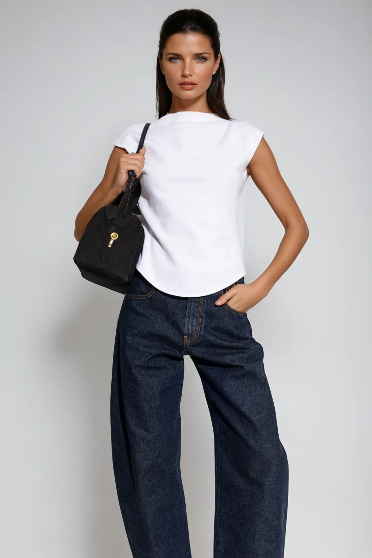 Felisha Sleeveless Deconstruct Top