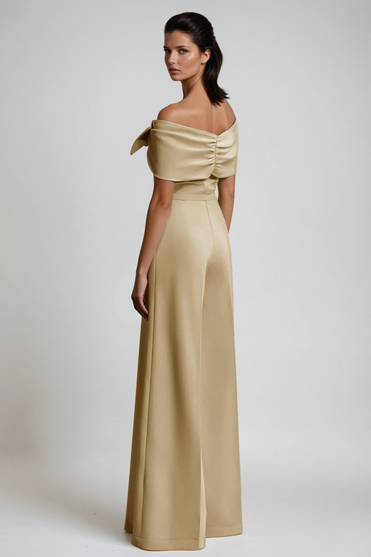 Felizitas Bow Off Shoulder Jumpsuit