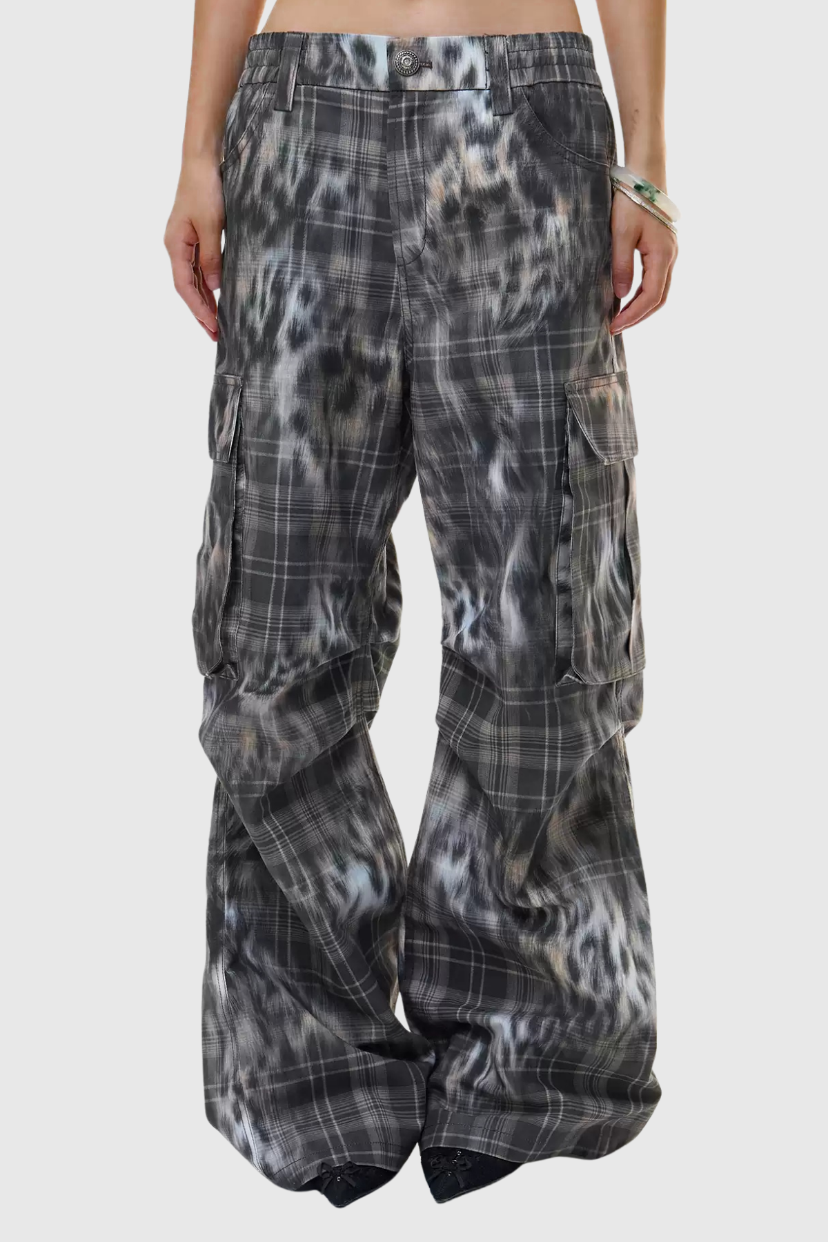 Fenna Leopard Cargo Jeans