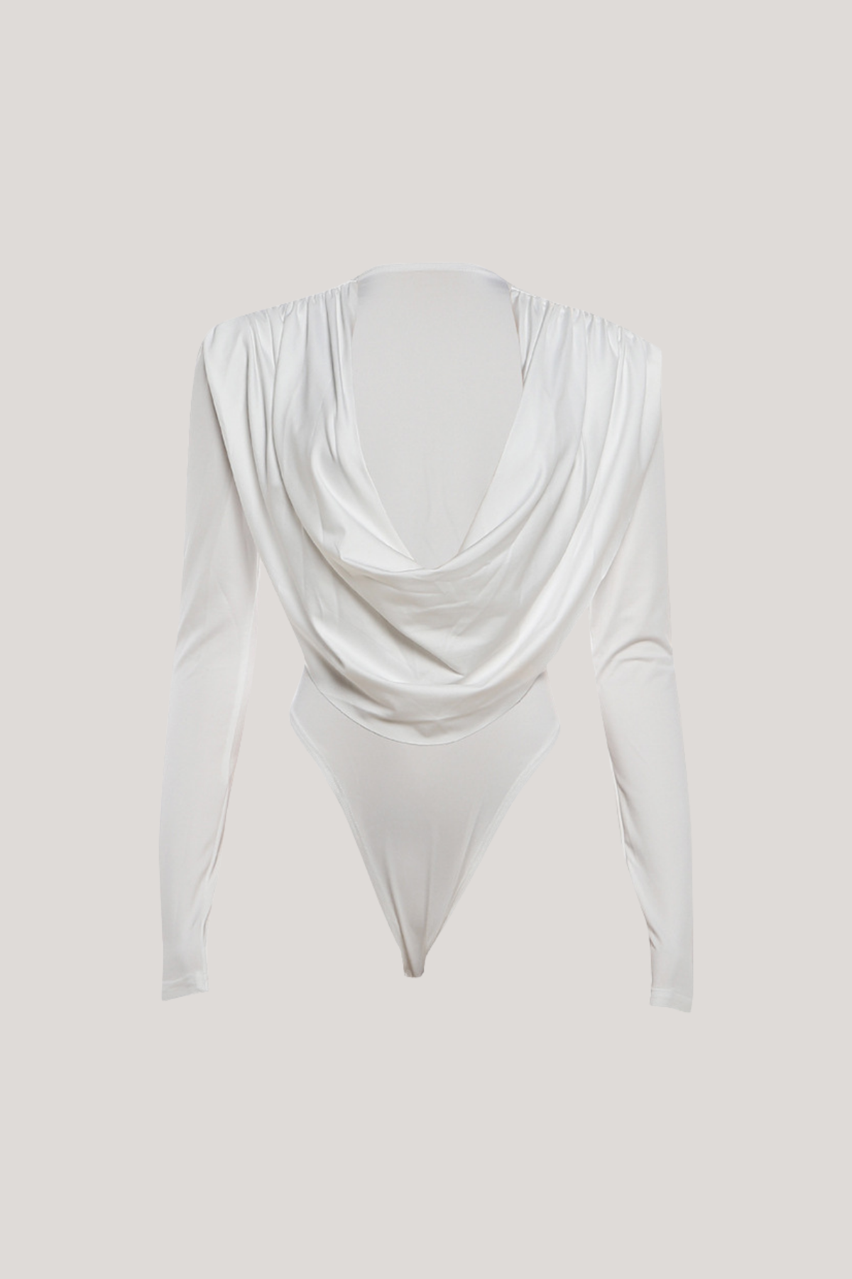 Fenne Draped Neckline Bodysuit