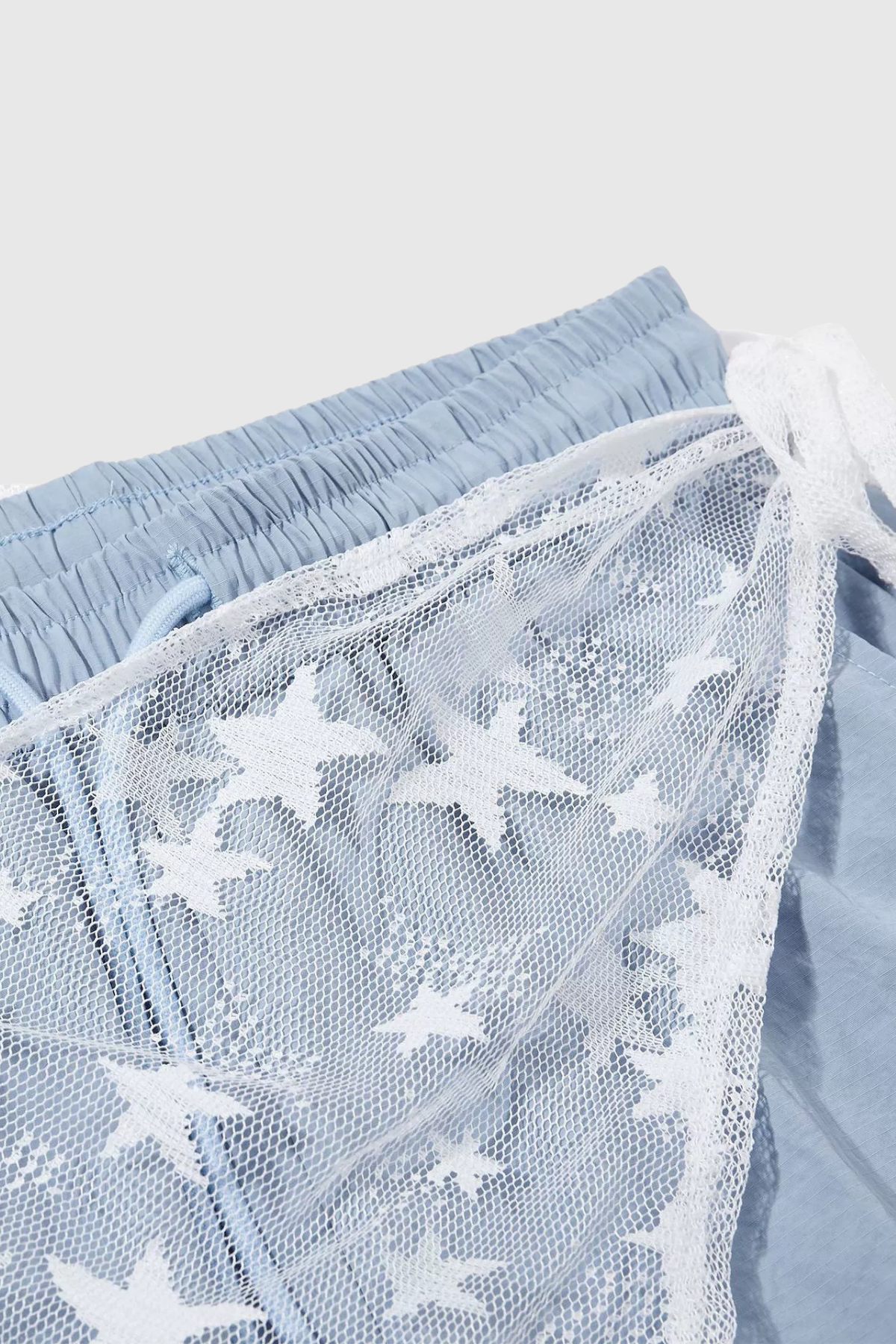 Feofil Star Mesh Baggy Pants