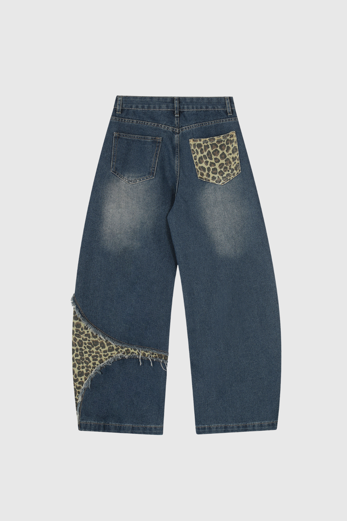 Ferdinand Deconstruct Leopard Jeans