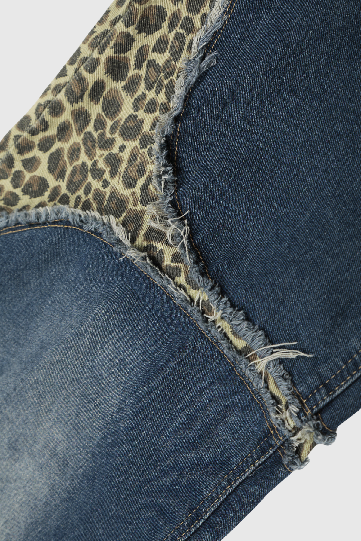 Ferdinand Deconstruct Leopard Jeans