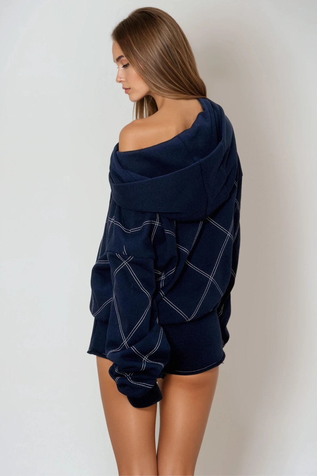 Ferdousi One Shoulder Pants Set