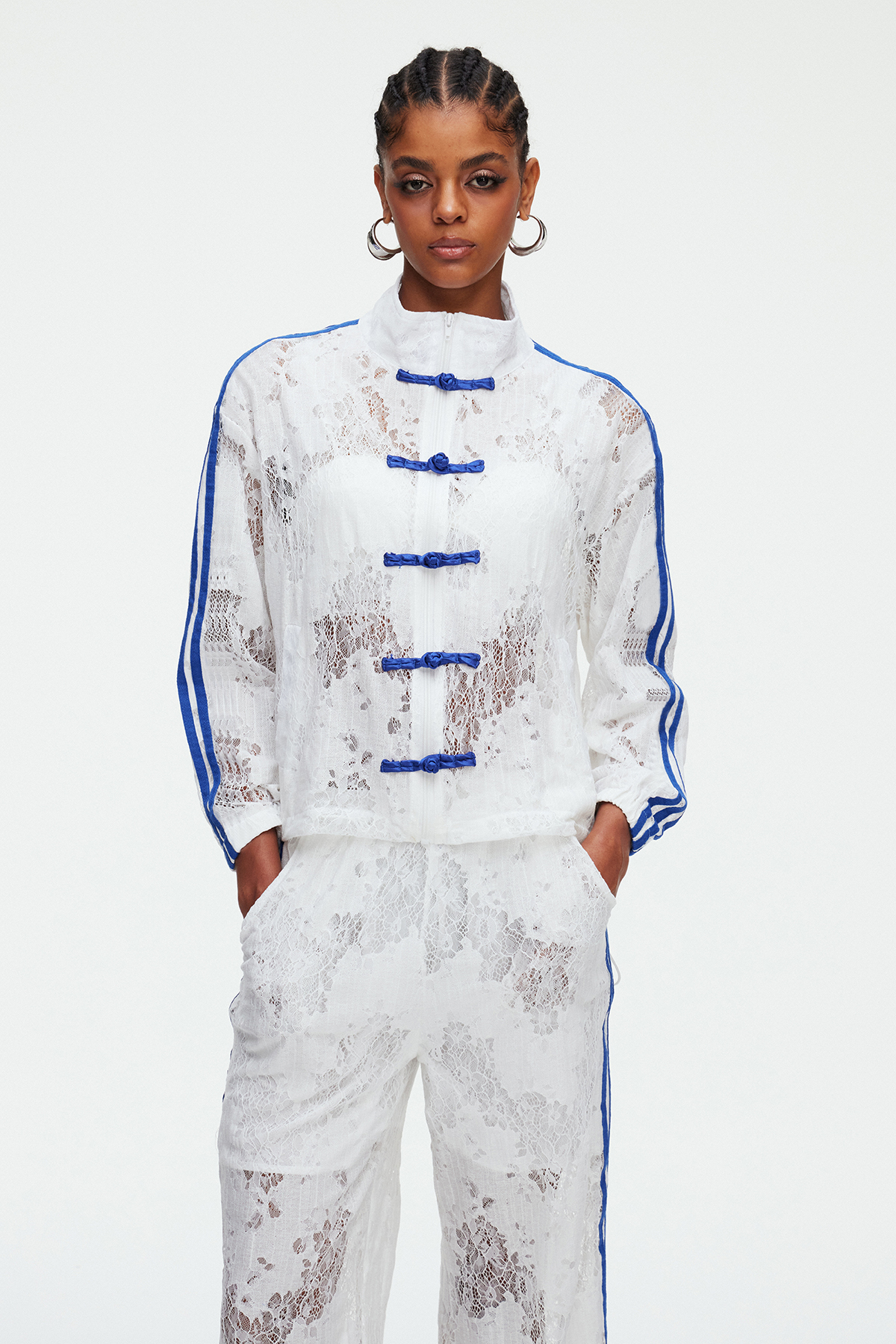 Fergie Lace Pants Set