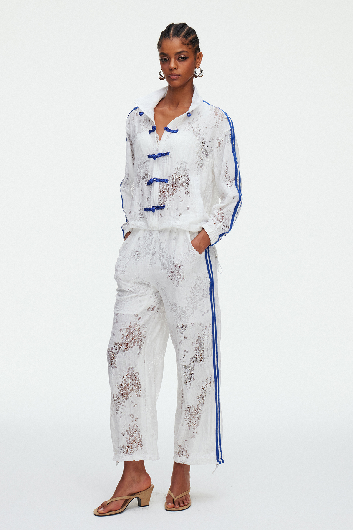 Fergie Lace Pants Set