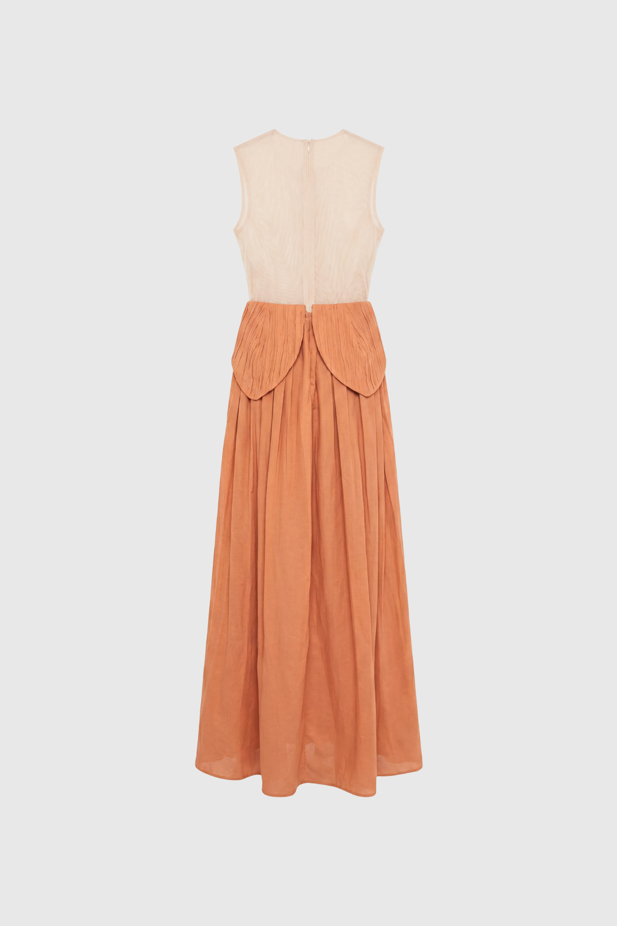 Feride Ruch Flower Mesh Maxi Dress