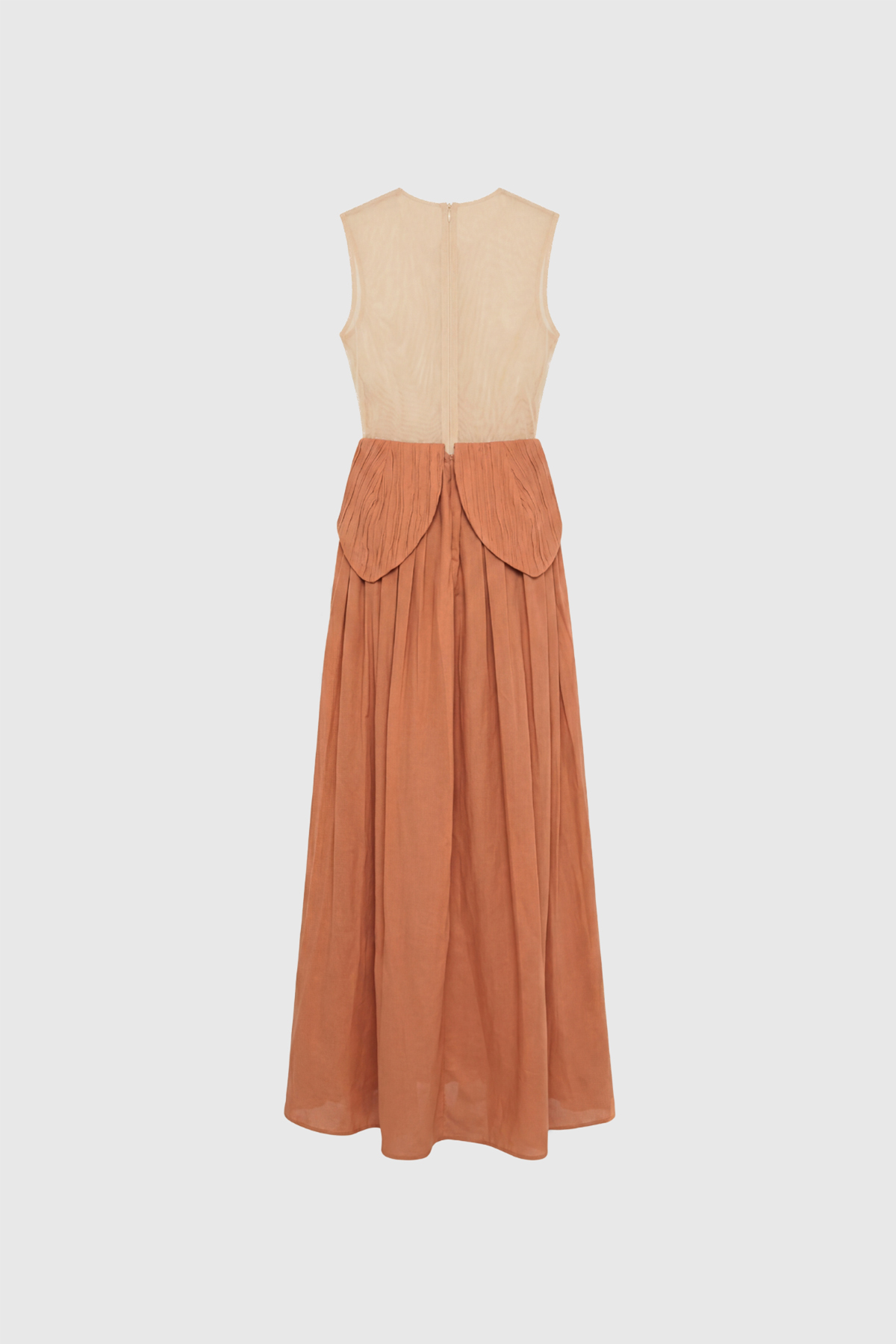 Feride Ruch Flower Mesh Maxi Dress