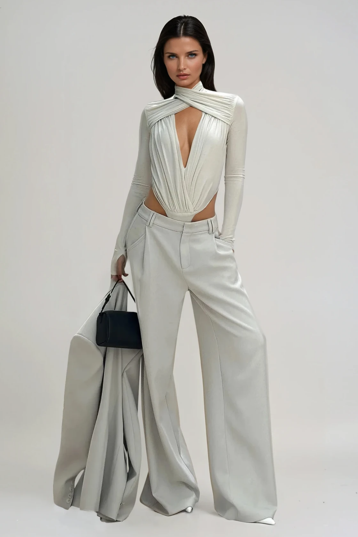 Fermintxo Cutout Ruch Bodysuit