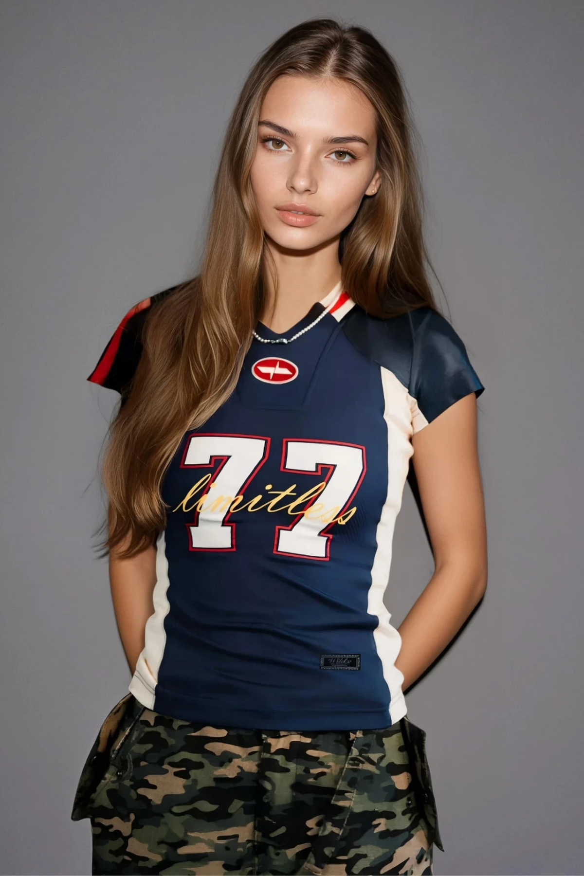 Feroz Print Bodycon Top